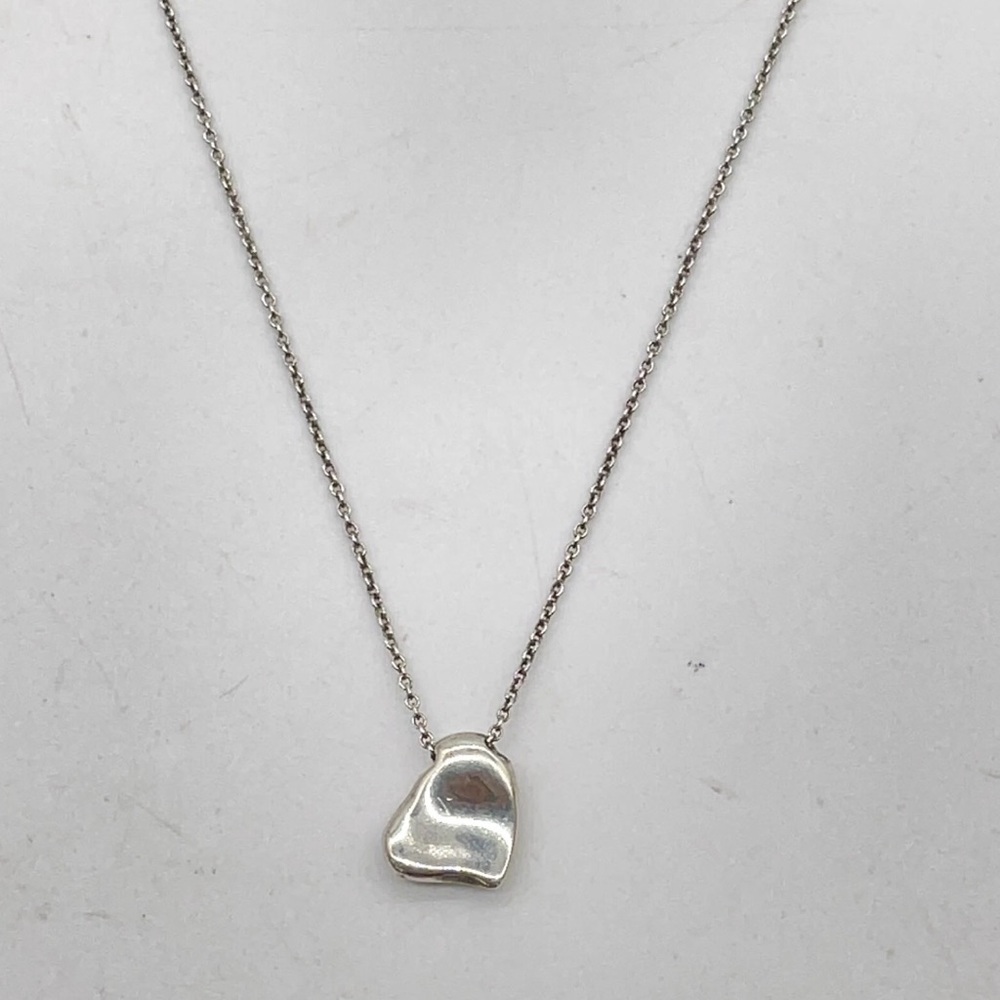 Authentic Tiffany&Co. Elsa Peretti Full Heart SV925 Pendant Necklace Box/Dustbag - Picture 8 of 8
